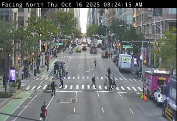 Traffic Cam 6 Avenue @ 23 Street - Westbound