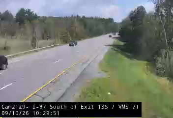 I-87 Southbound South of Exit 13S