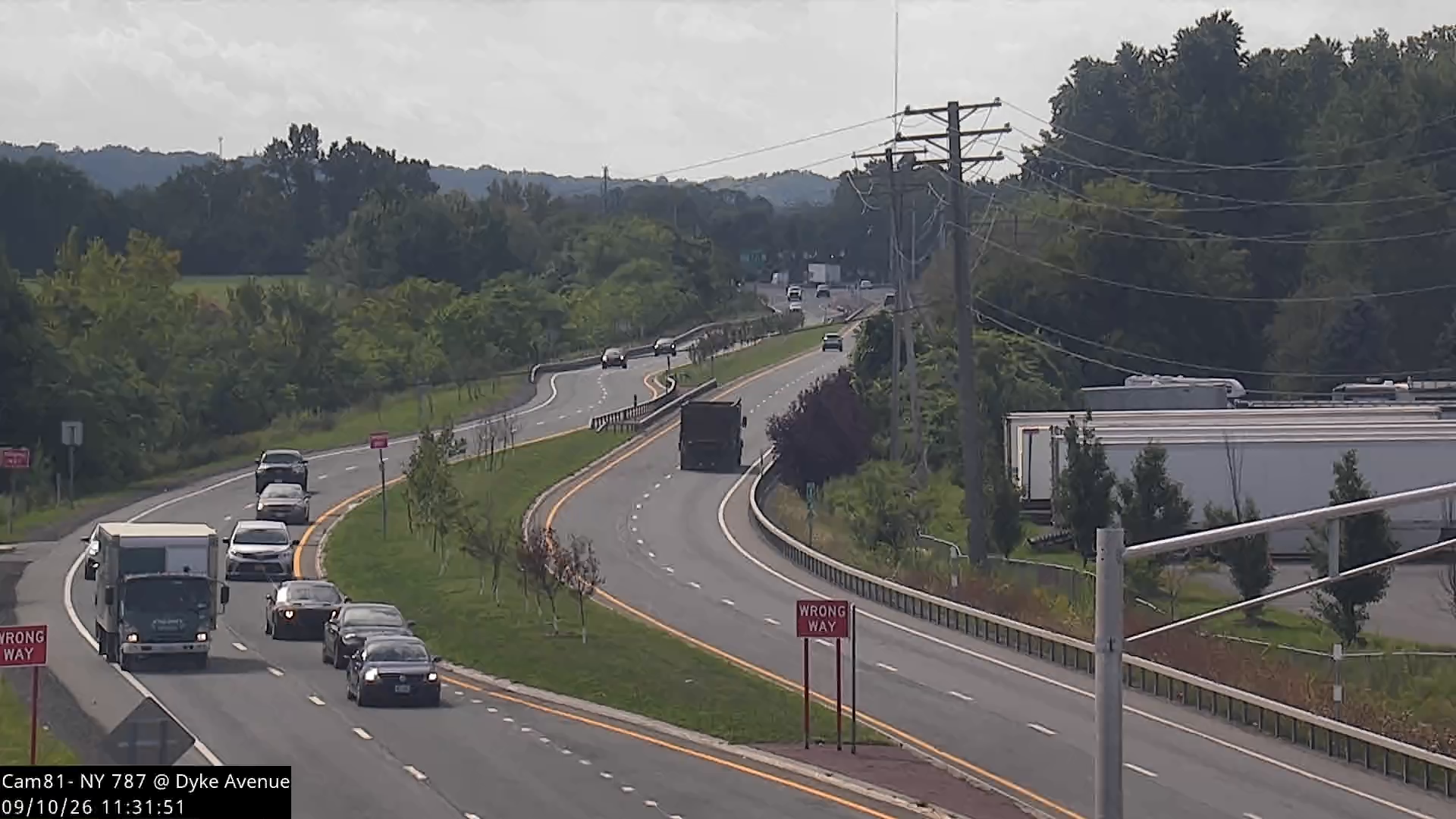 NY 787 at Dyke Ave
