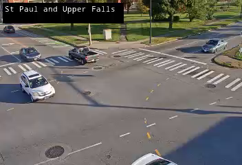 St. Paul St at Upper Falls Blvd