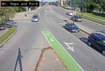 Mt Hope Ave at Ford St, Wilson St