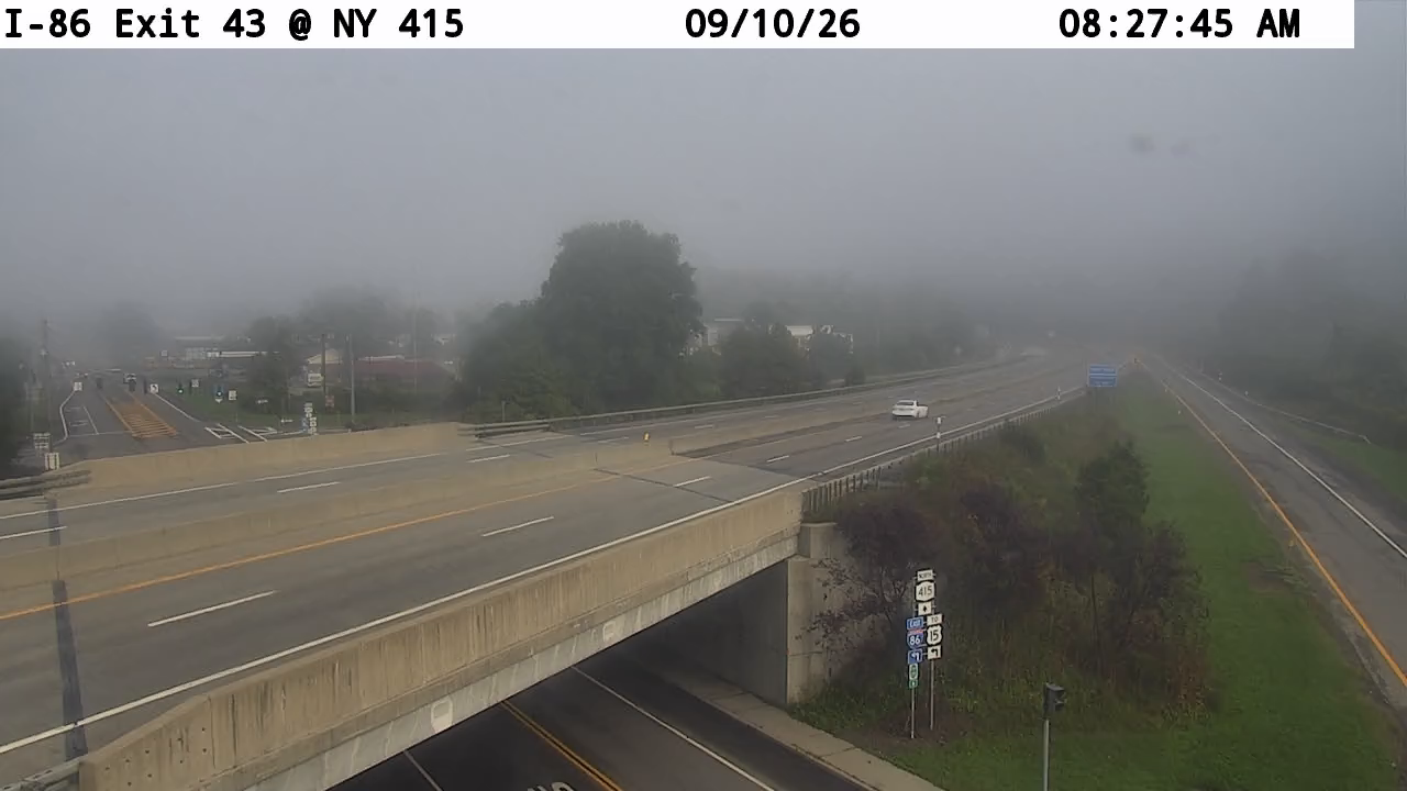 I-86 Exit 43 @ NY 415