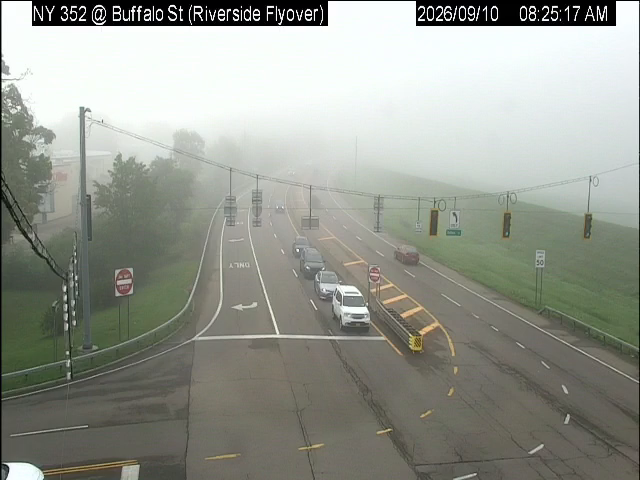 NY 352 (Riverside Flyover) at Buffalo St