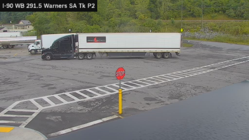 I-90 MP 291.50 WB Warners Service Area Truck Park 2