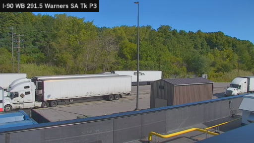 I-90 MP 291.50 WB Warners Service Area Truck Park 3