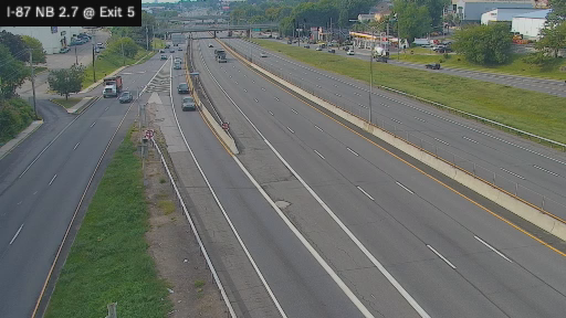 I-87 MP 002.70 NB at Interchange 5 (Yonkers)