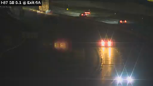 Nearest traffic camera for the crash on I-87 - NYS Thruway