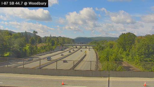I-87 MP 044.70 SB at Woodbury Toll Gantry