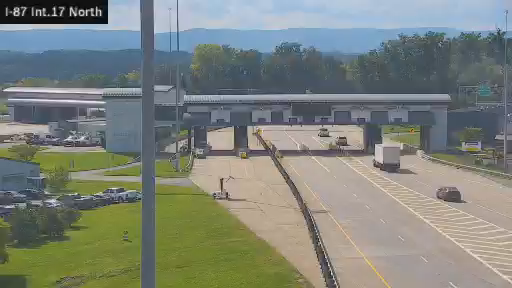 I-87 MP 060.30 NB at Interchange 17 (Newburgh)