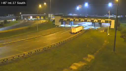Nearest traffic camera for the crash on I-87 - NYS Thruway