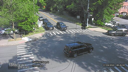 Traffic Cam Playland Parkway at Forest Avenue - Eastbound