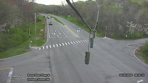 Traffic Cam Bronx River Parkway at Parkway Homes Rd