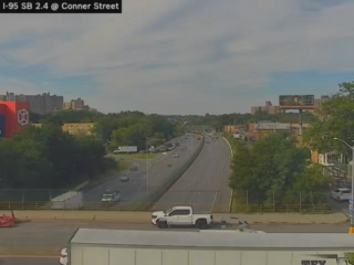 I-95 MP 002.40 SB at Interchange 13 (Conner Street)