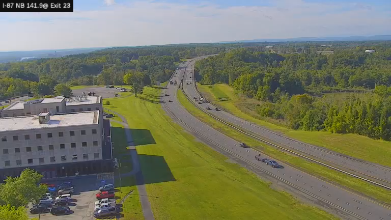 I-87 MP 141.90 NB at Interchange 23 (Albany /I-787)