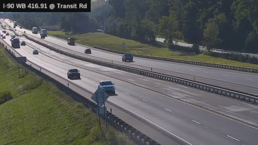 I-90 MP 416.91 WB at Transit Road