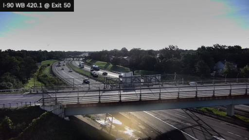 I-90 MP 420.10 WB West of Interchange 50 (Niagara Falls/I-290)