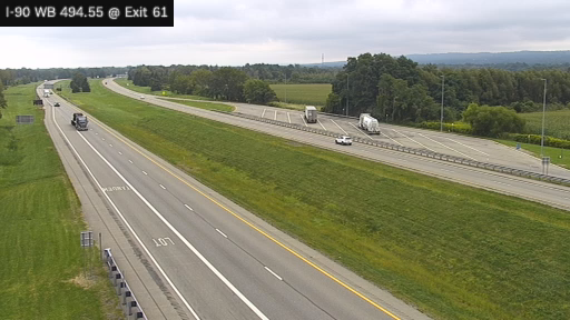 I-90 MP 494.55 WB at Ripley Toll Gantry