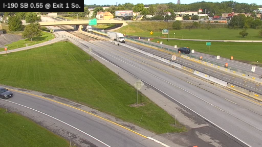 I-190 MP 000.55 SB at Interchange 1 (South Ogden Street)