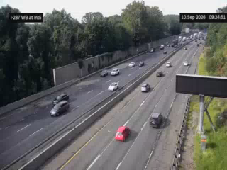 I-287 WB at Int 5 at VMS161 MM 2.40