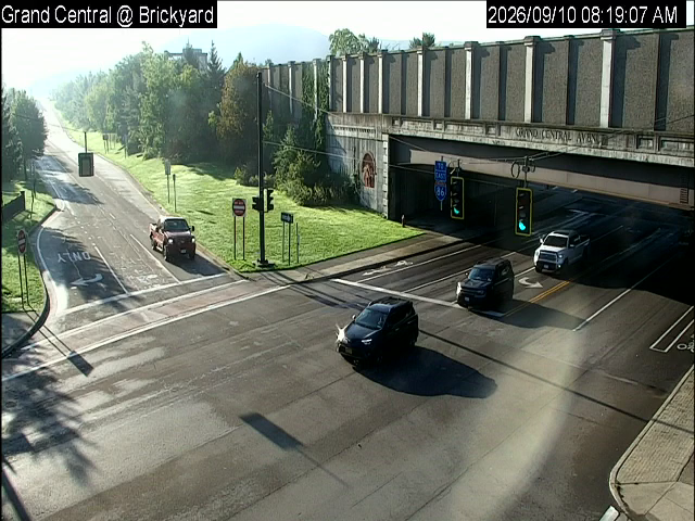I-86 Exit 53 Westbound (Brickyard Ln) at Grand Central Ave