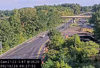 I-87 NB/SB in Median @ US 20