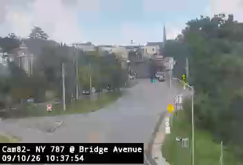 NY 787 at Bridge Avenue