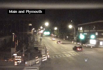 Traffic Cam West Main St at South Plymouth Ave