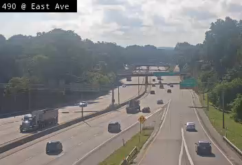 I-490 at East Avenue