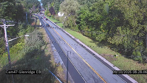 Glenridge Rd EB, West of Bridge