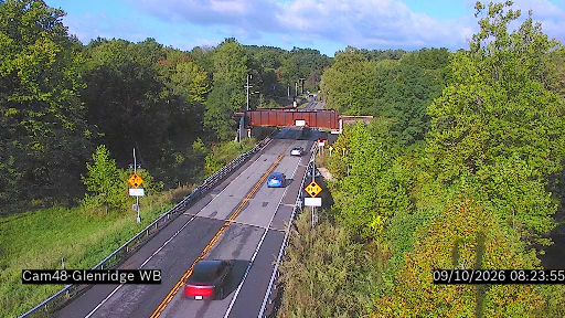 Glenridge Rd WB, East of Bridge