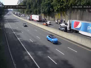 I-287 WB at Exit 11 US9W Nyack MM 17.63