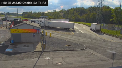 I-90 MP 243.90 EB Oneida Service Area Truck Park 2