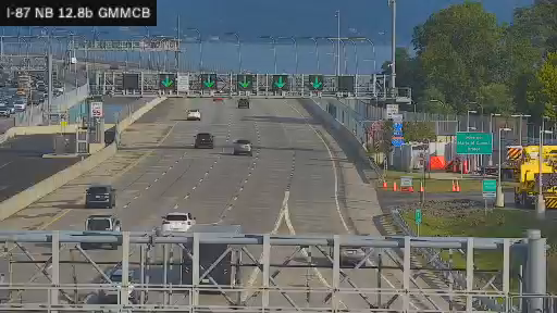 I-87 MP 012.80b NB Gov. Mario M. Cuomo Bridge View 2