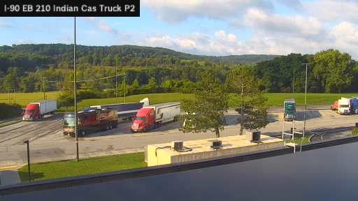 I-90 MP 210.00 EB at Indian Castle Service Area Truck Park 2