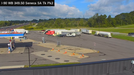 I-90 MP 349.50 WB Seneca Service Area Truck Park 2