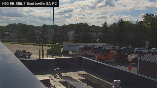 I-90 MP 365.7 EB Scottsville Service Area Truck Park 2