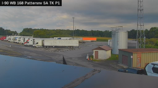 I-90 MP 168.10 WB Pattersonville Service Area Truck Park 1