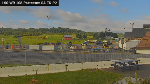 I-90 MP 168.10 WB Pattersonville Service Area Truck Park 2