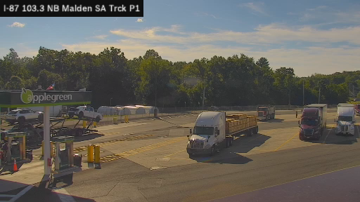 I-87 MP 103.30 NB Malden Service Area Truck Park 1