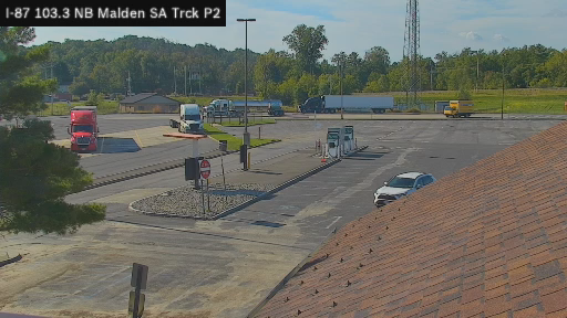 I-87 MP 103.30 NB Malden Service Area Truck Park 2