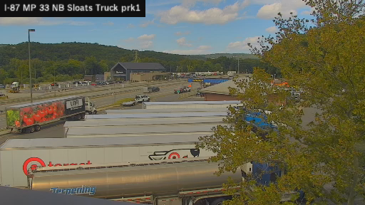I-87 MP 033.00 NB Sloatsburg Service Area Truck Park 1