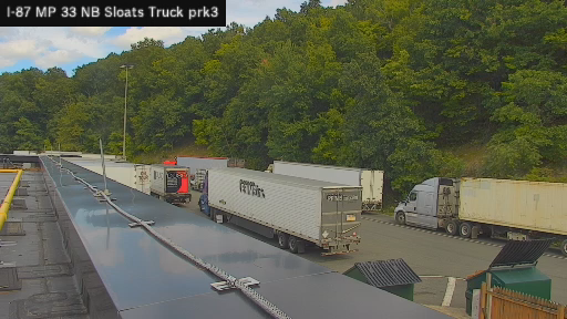 I-87 MP 033.00 NB Sloatsburg Service Area Truck Park 3