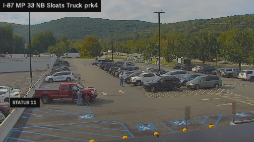 I-87 MP 033.00 NB Sloatsburg Service Area Truck Park 4