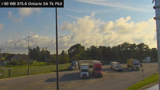 I-90 MP 375.60 WB Ontario Service Area Truck Park 3