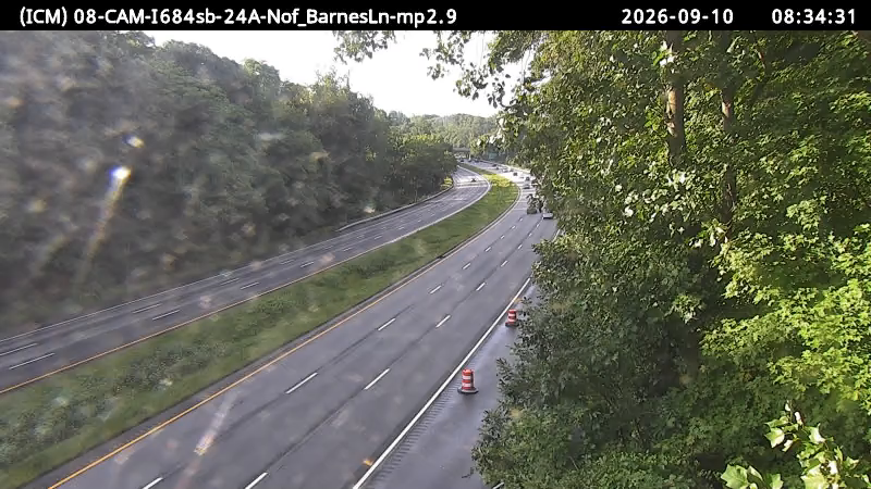 I684 SB North of Barnes Lane MM 2.9