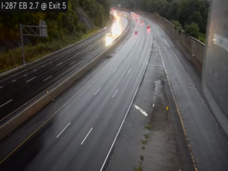 I287 EB at Exit 5 NY100/NY119 MM 2.6