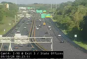 I-90 at Exit 3 (State Office Campus)