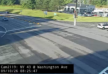 NY 43 at Washington Avenue