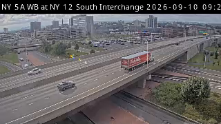NY 5A WB at NY 12 South Interchange