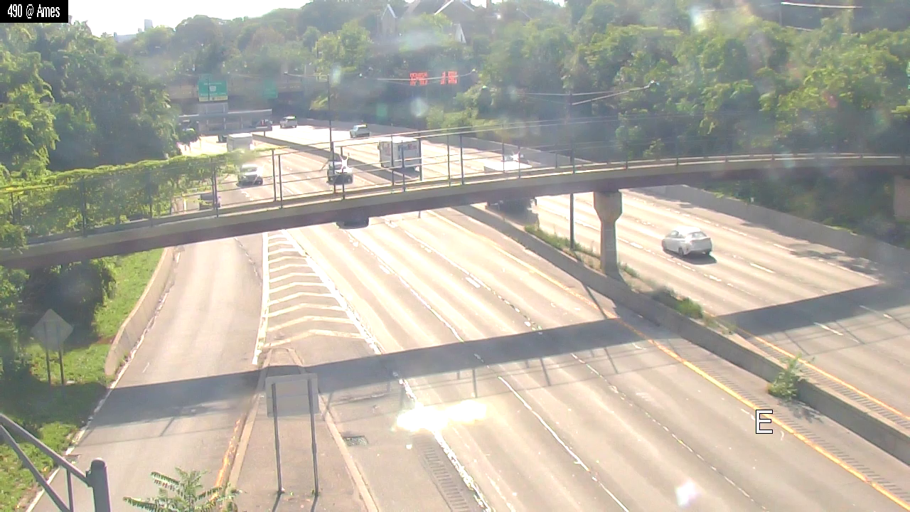 I-490 at Ames Street